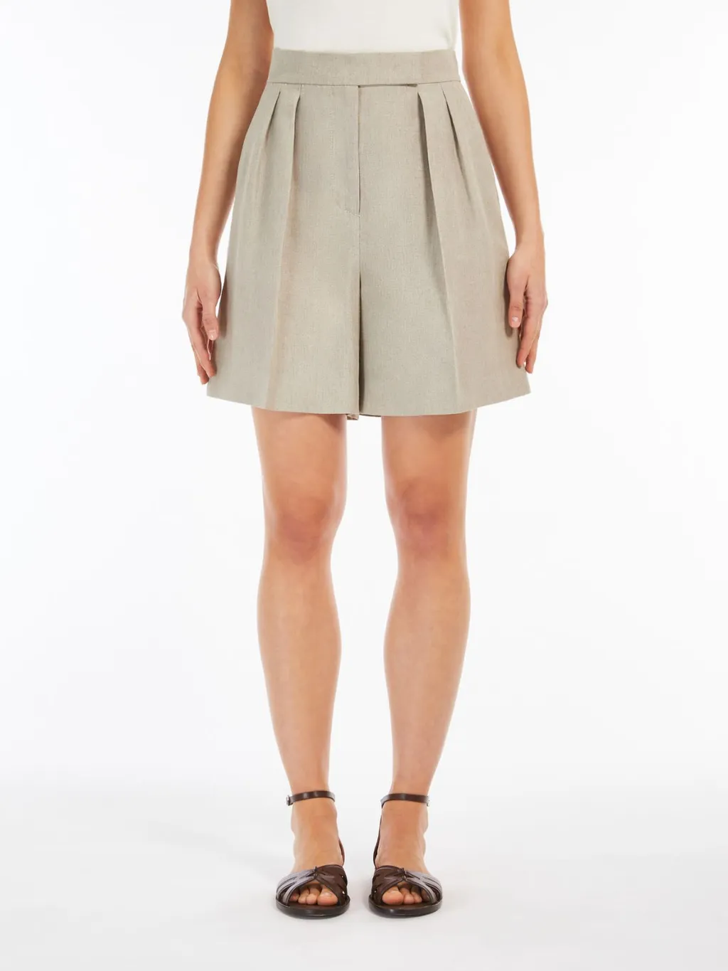 Pure Linen Shorts