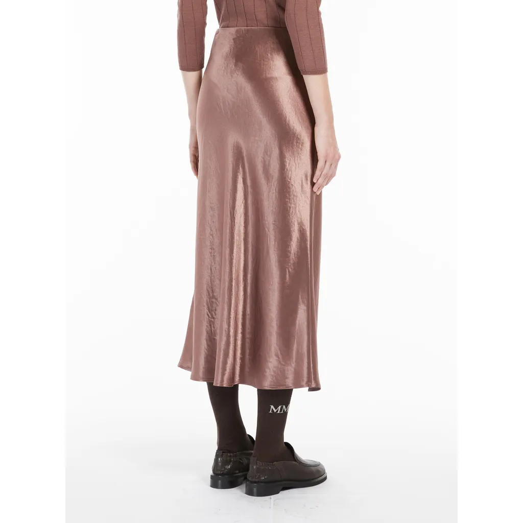 Alessio Satin Maxi Skirt