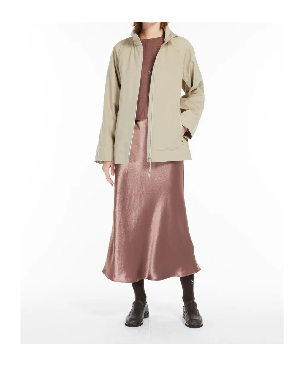Alessio Satin Maxi Skirt