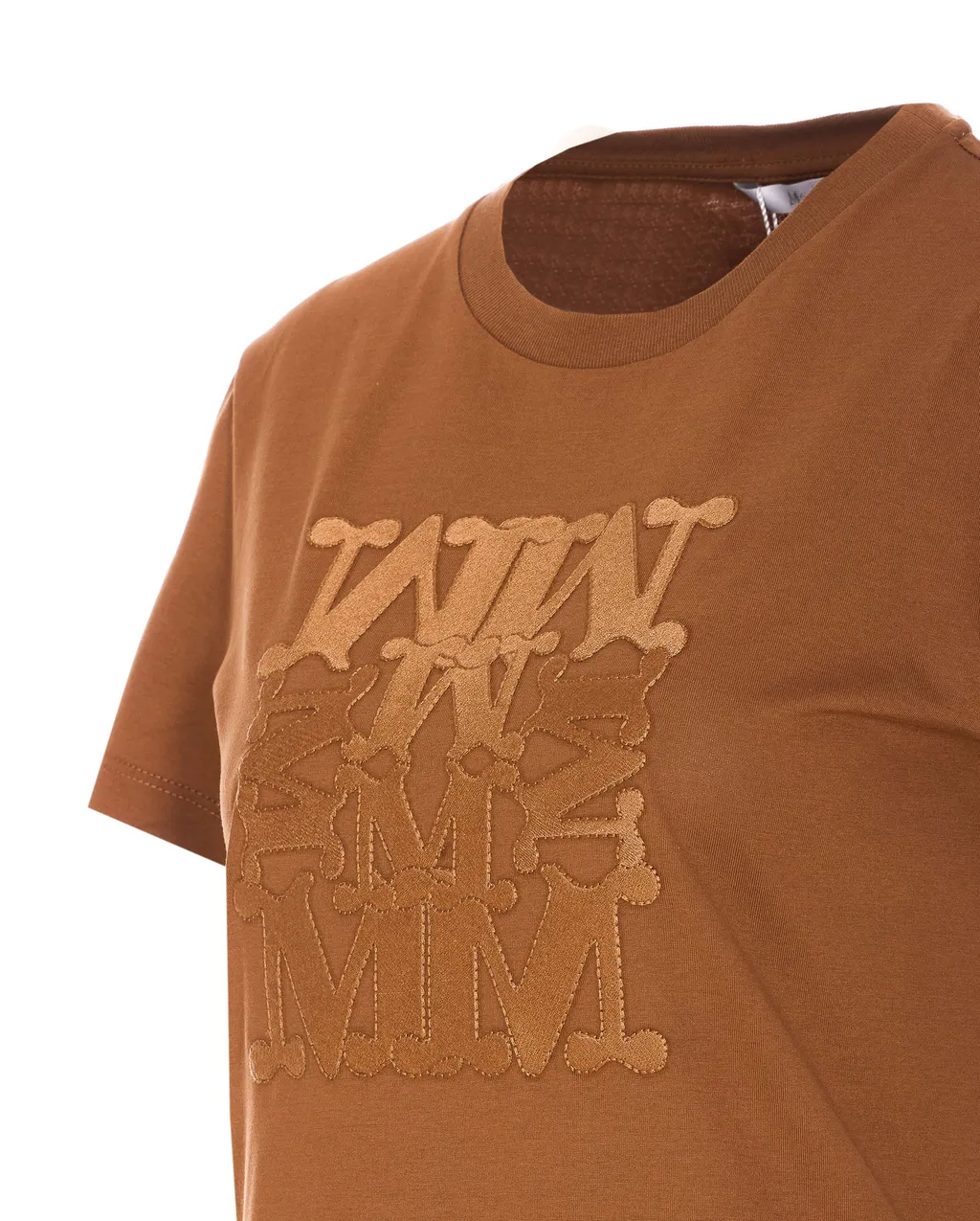 Logo Embroidered Crewneck T-Shirt
