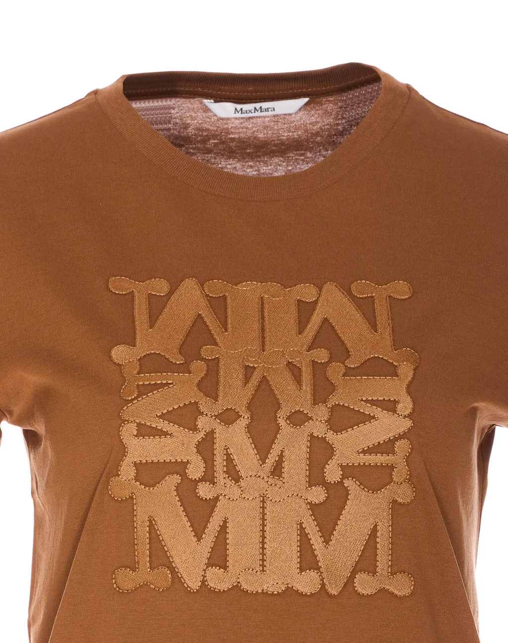 Logo Embroidered Crewneck T-Shirt