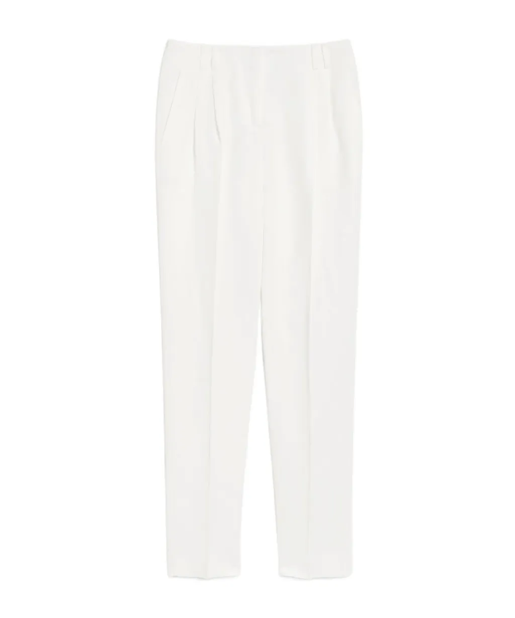Canvas Carrot-Fit Trousers