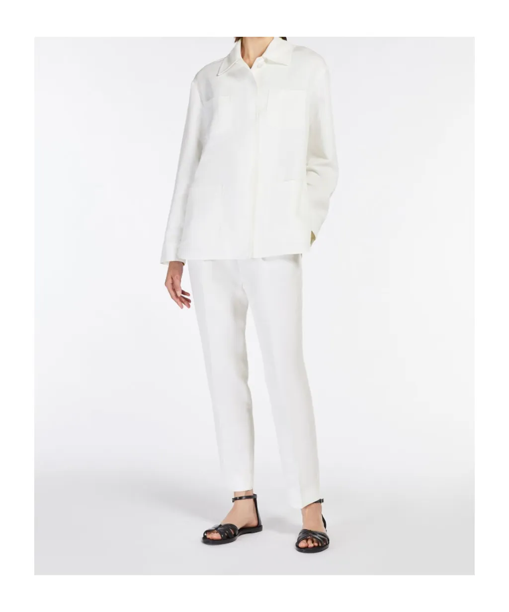 Canvas Carrot-Fit Trousers