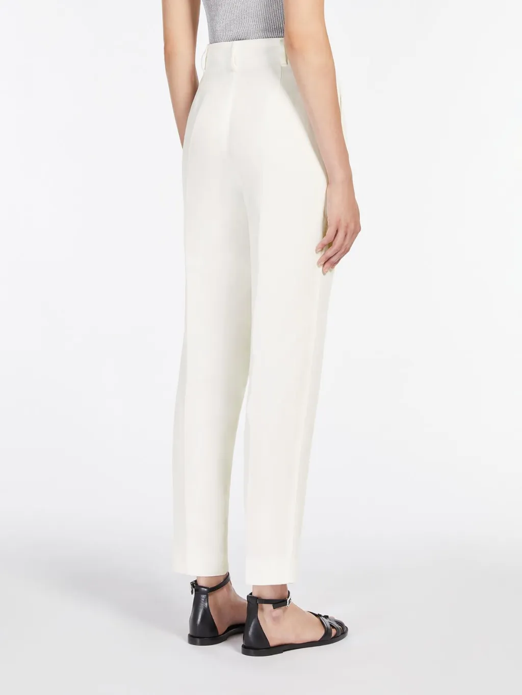 Canvas Carrot-Fit Trousers