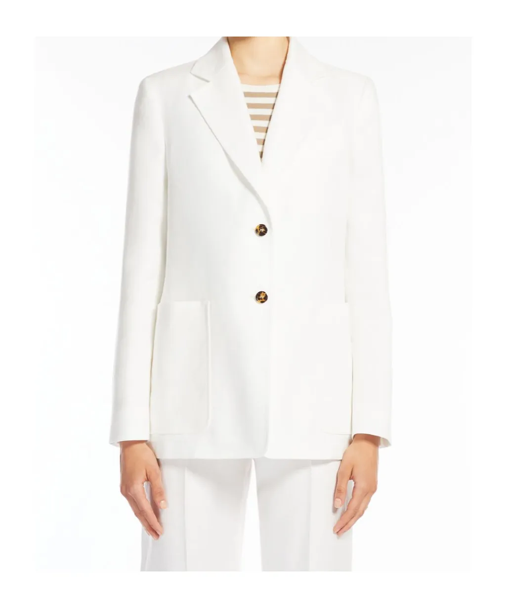 Single-Breasted Long-Sleeved Jacket