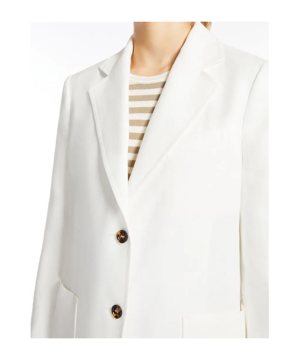 Single-Breasted Long-Sleeved Jacket