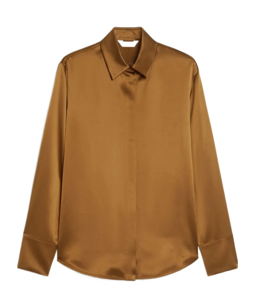 Silk Satin Shirt