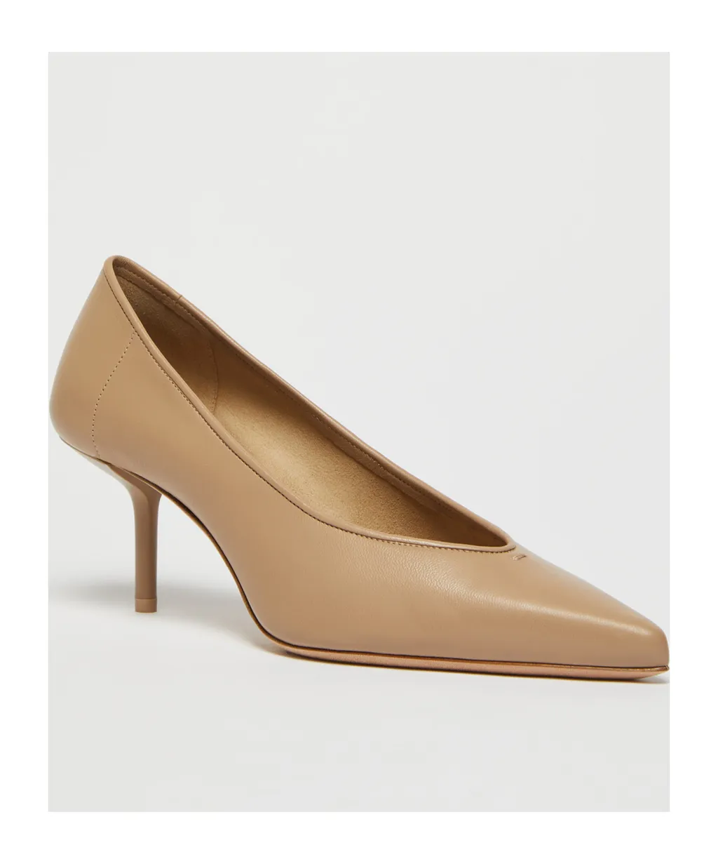 Pointed Toe Slip-On Pumps