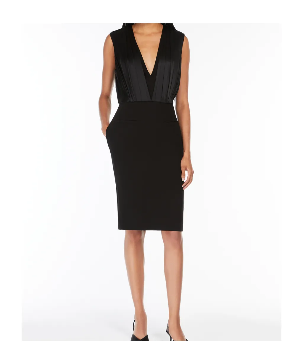 V-Neck Sleeveless Dress