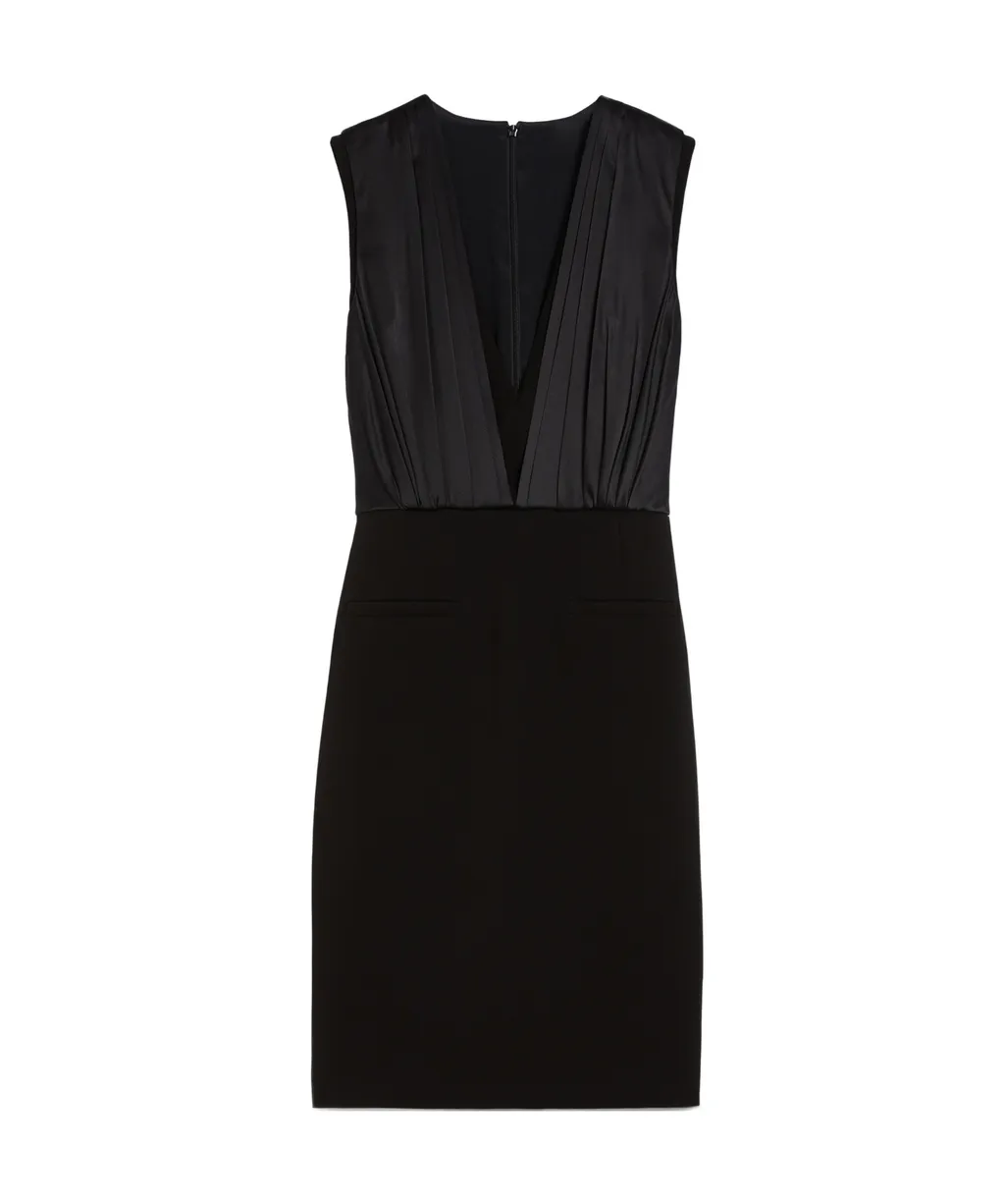 V-Neck Sleeveless Dress