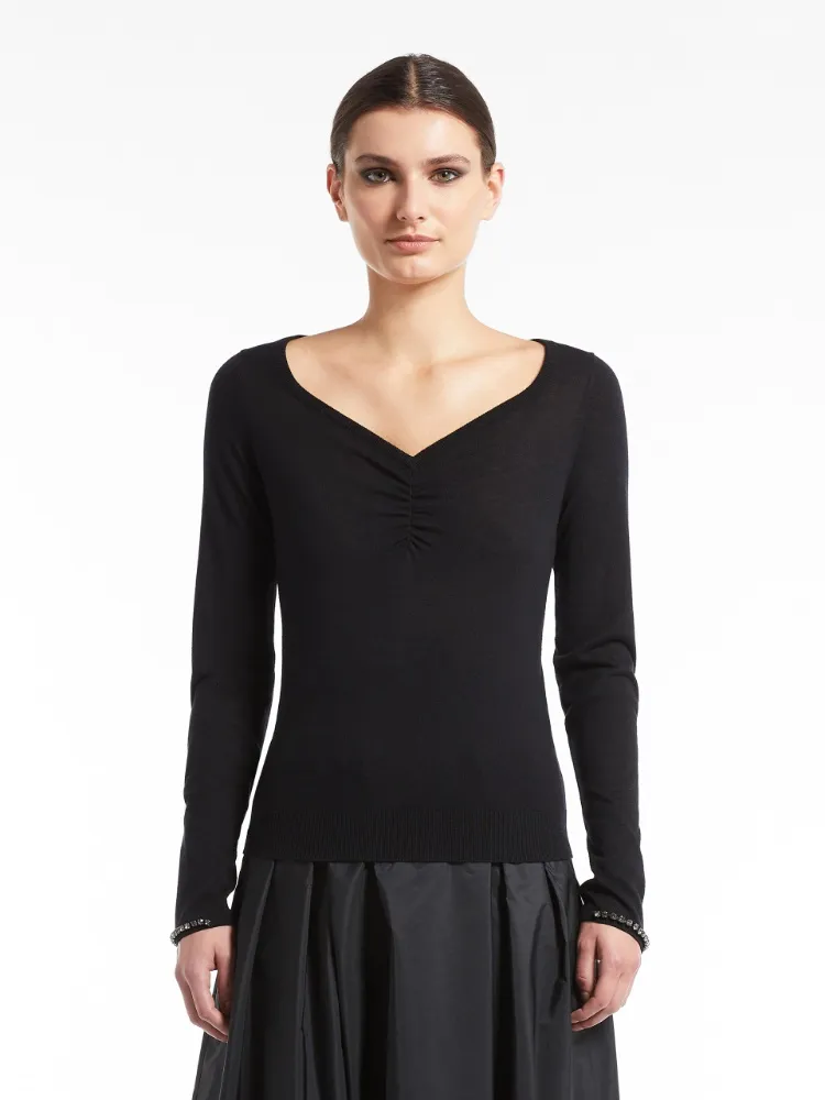 Heart-Neck Sweater