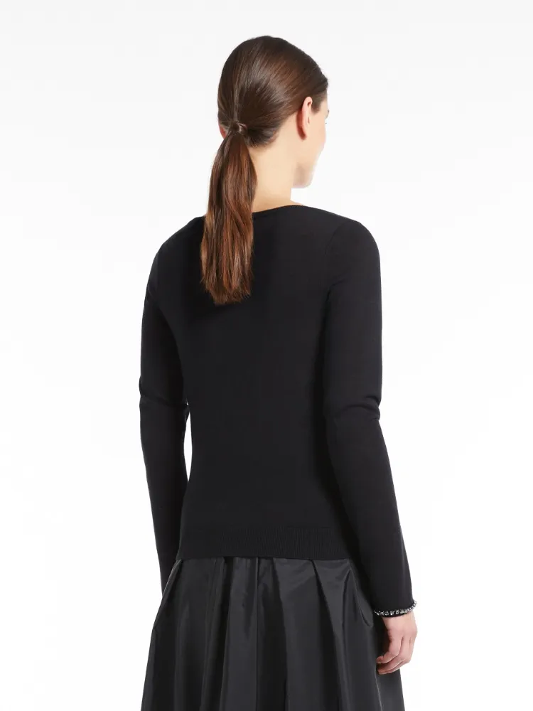 Heart-Neck Sweater