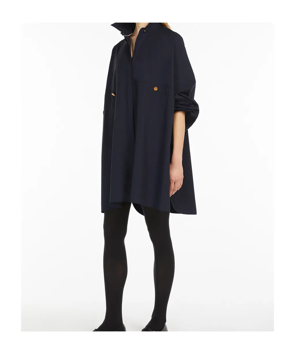 Cotton-Poplin Shirt Dress