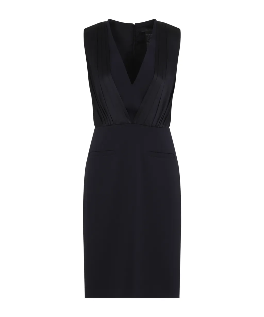 V-Neck Sleeveless Dress