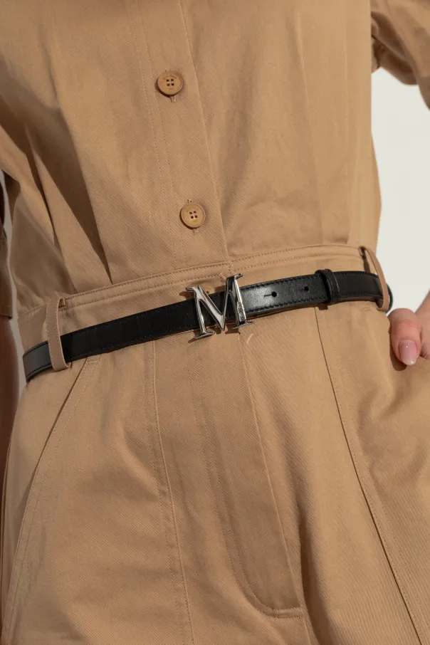 Logo Plaque Belt
