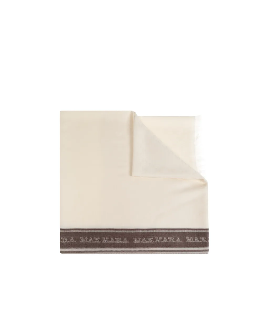 Silk, Cashmere And Wool Stole