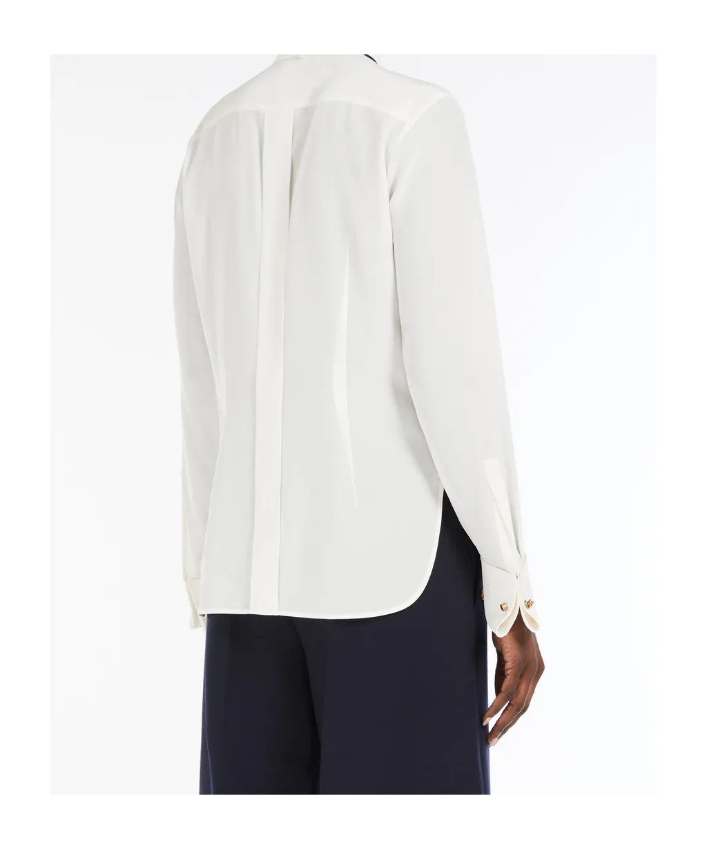 Apollo Ribbon Detailed Long-Sleeved Shirt