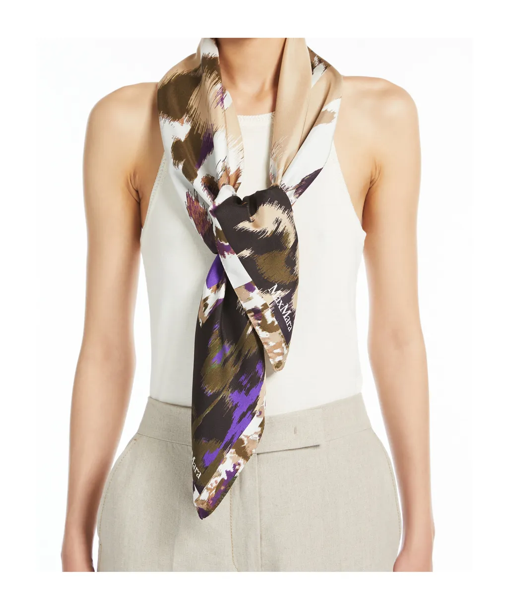 Printed Silk Scarf