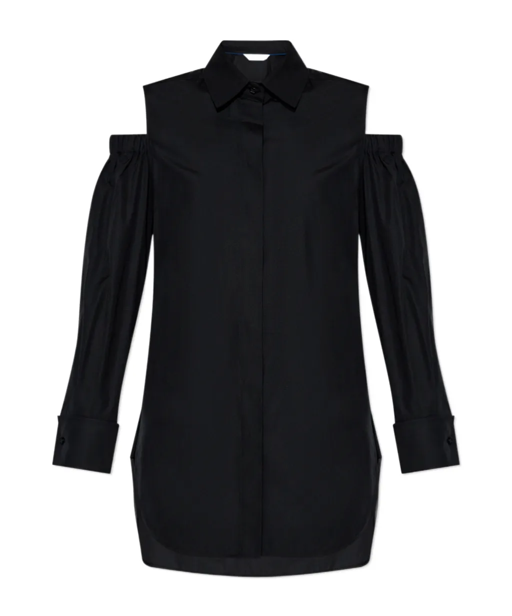 Ragni Cut-Out Button-Up Shirt