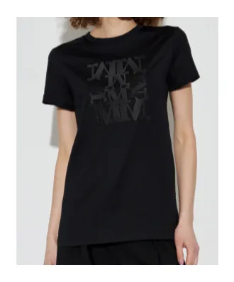 Logo Embroidered Crewneck T-Shirt