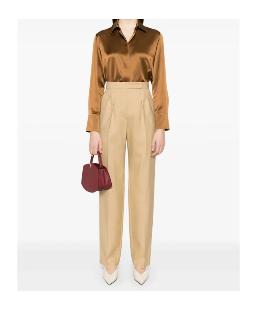 Pleated Casual Pants