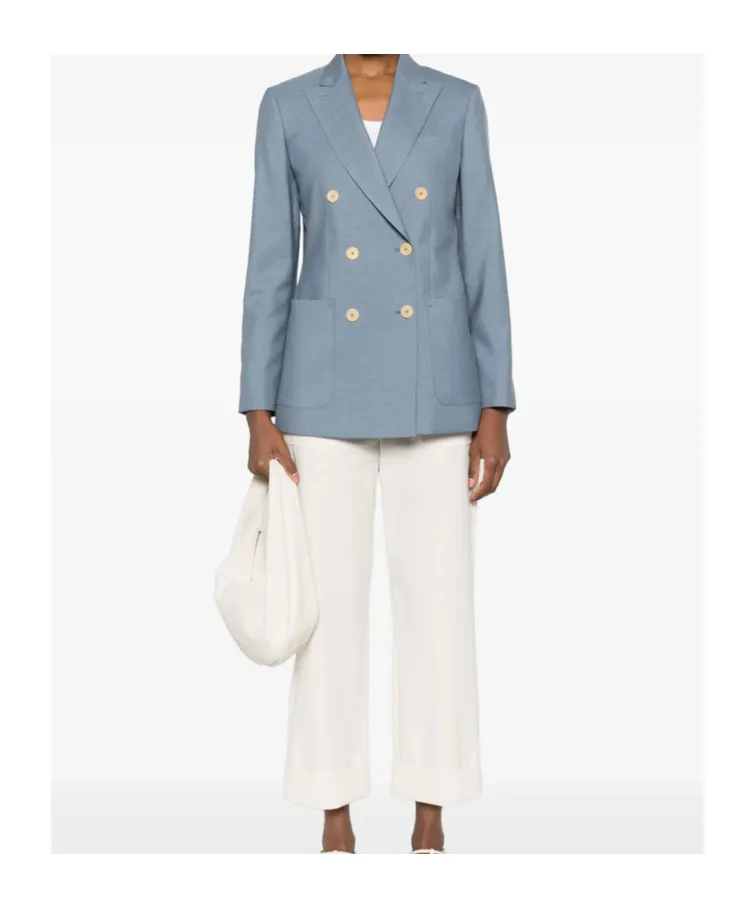 Long-Sleeved Suit Coat