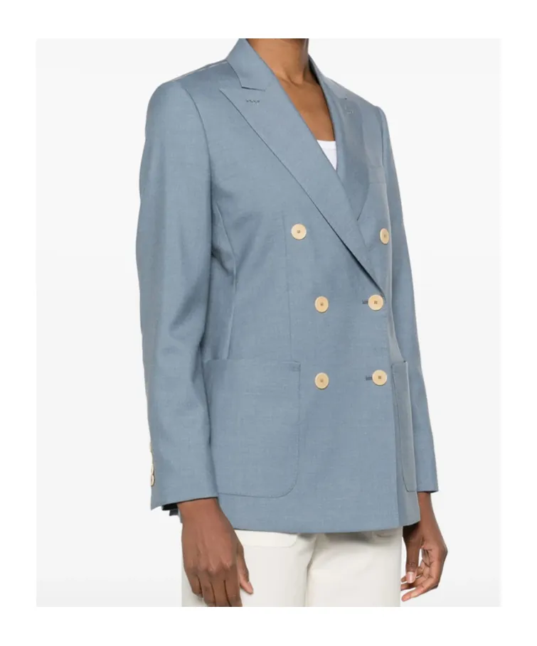 Long-Sleeved Suit Coat