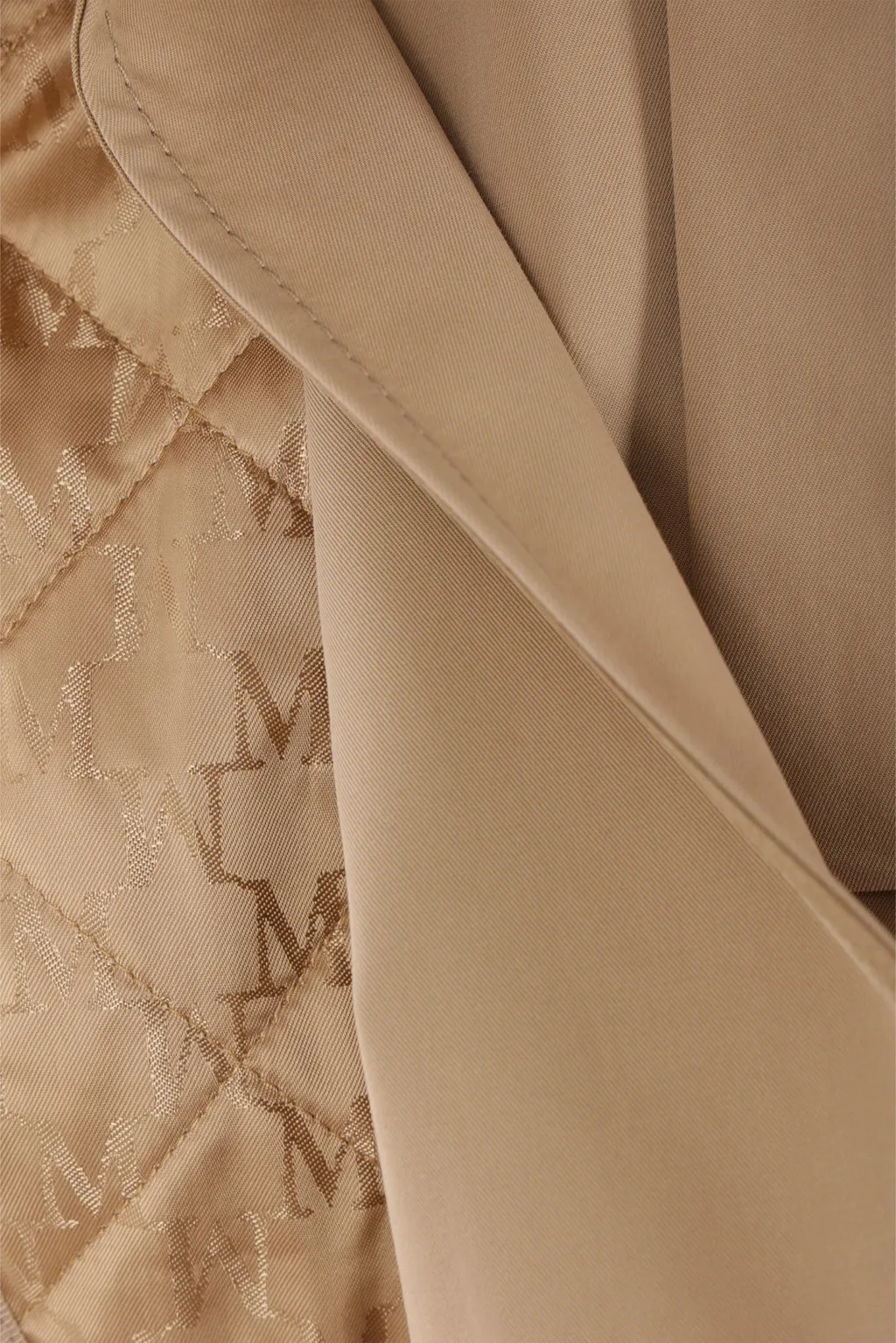 Water-Repellent Gabardine Cape