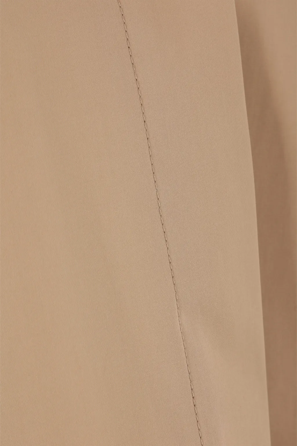 Water-Repellent Gabardine Cape