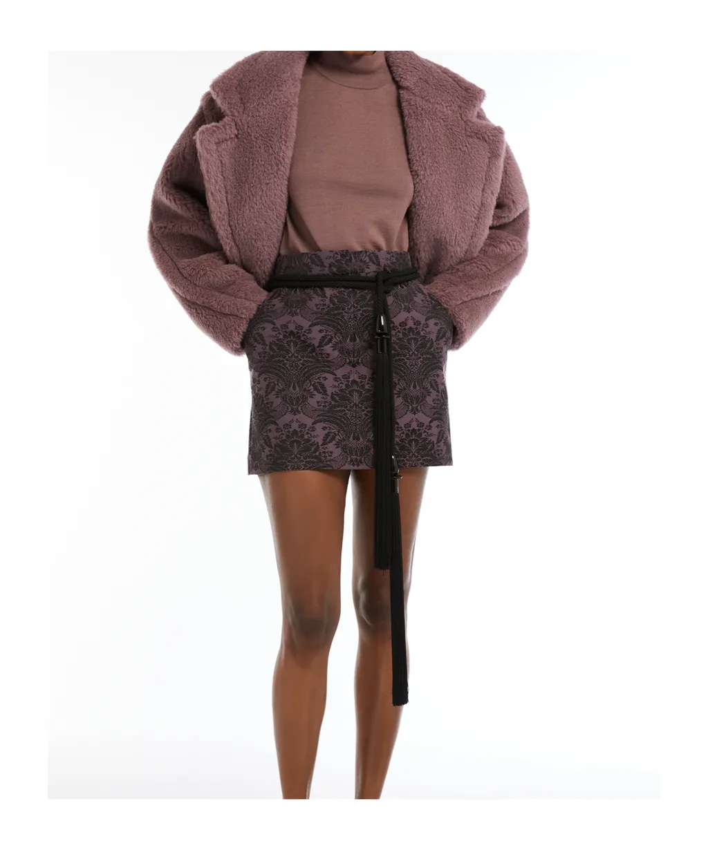 Cecina High Neck Half-Sleeved Jumper