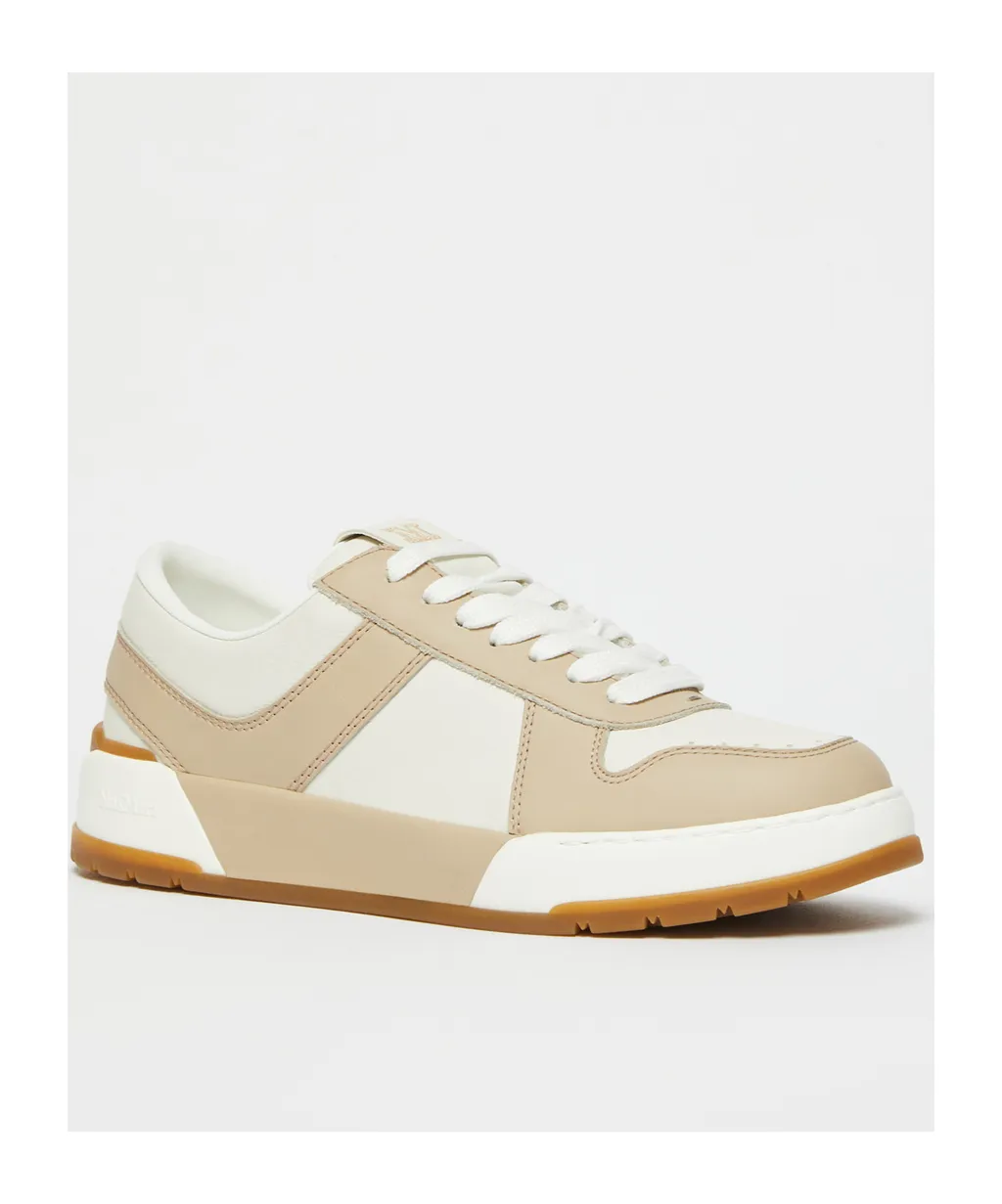 Low-Top Lace-Up Trainers