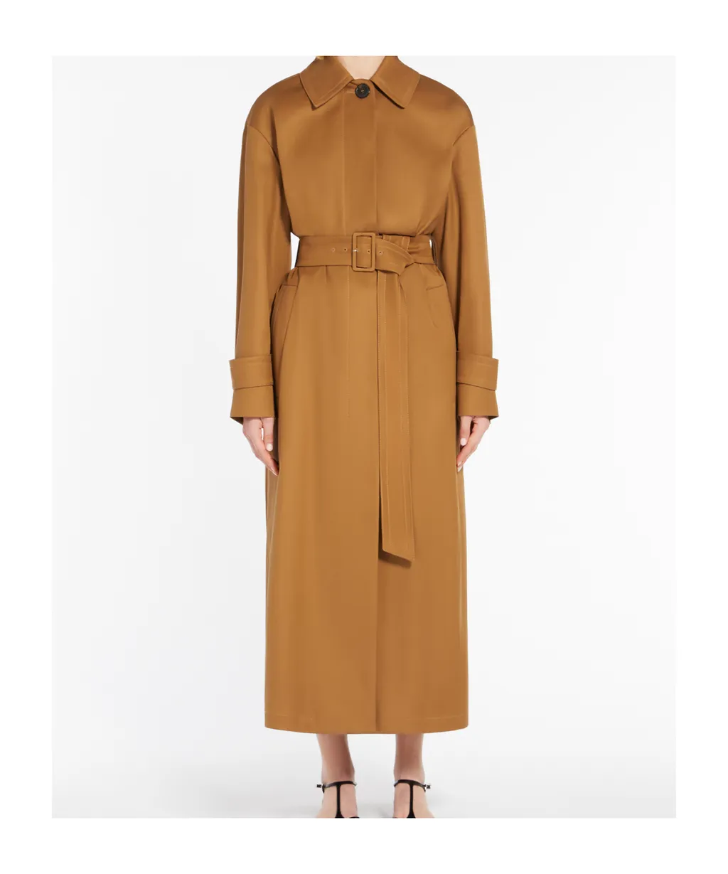 Pistoia Belted Long-Sleeved Coat