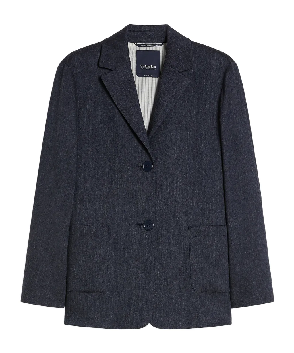 Single-Breasted Long-Sleeved Jacket