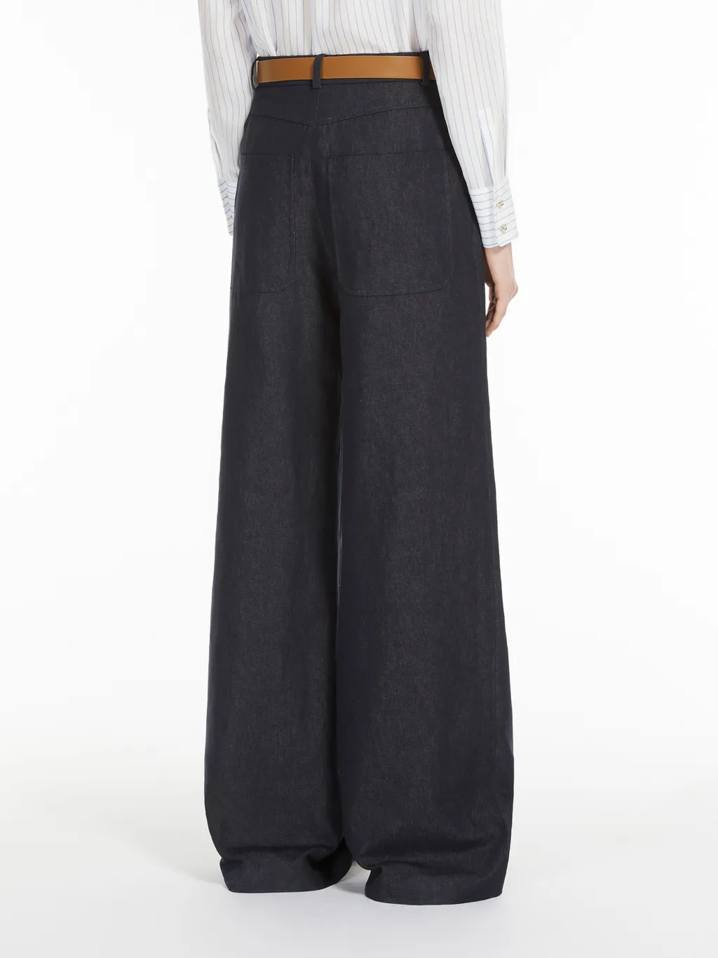 Murge Belted Wide Leg Trousers
