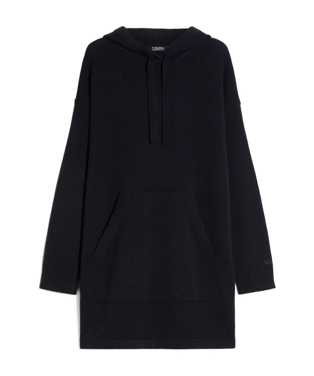 Drawstring Long-Sleeved Dress