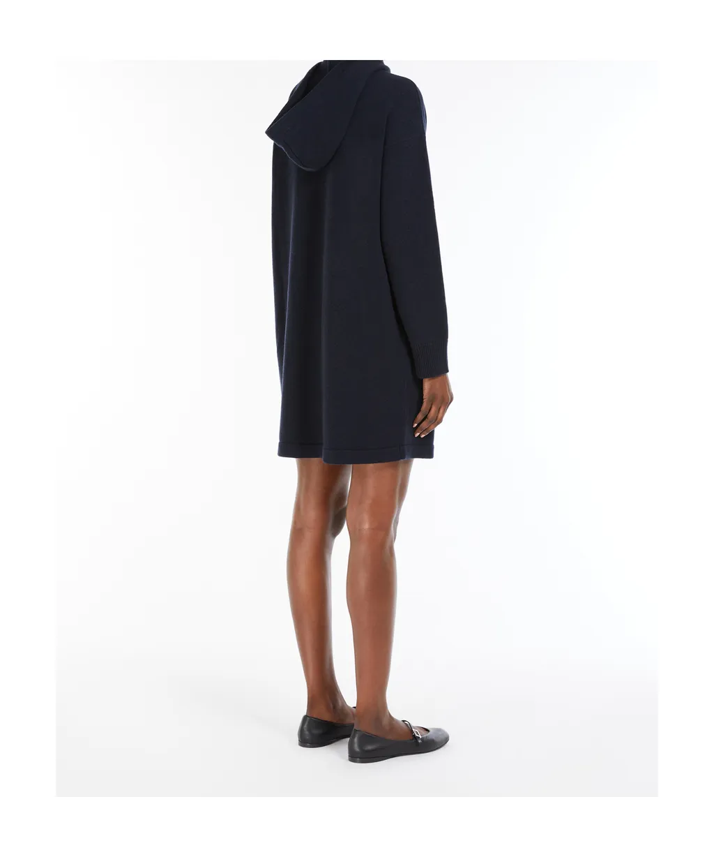 Drawstring Long-Sleeved Dress