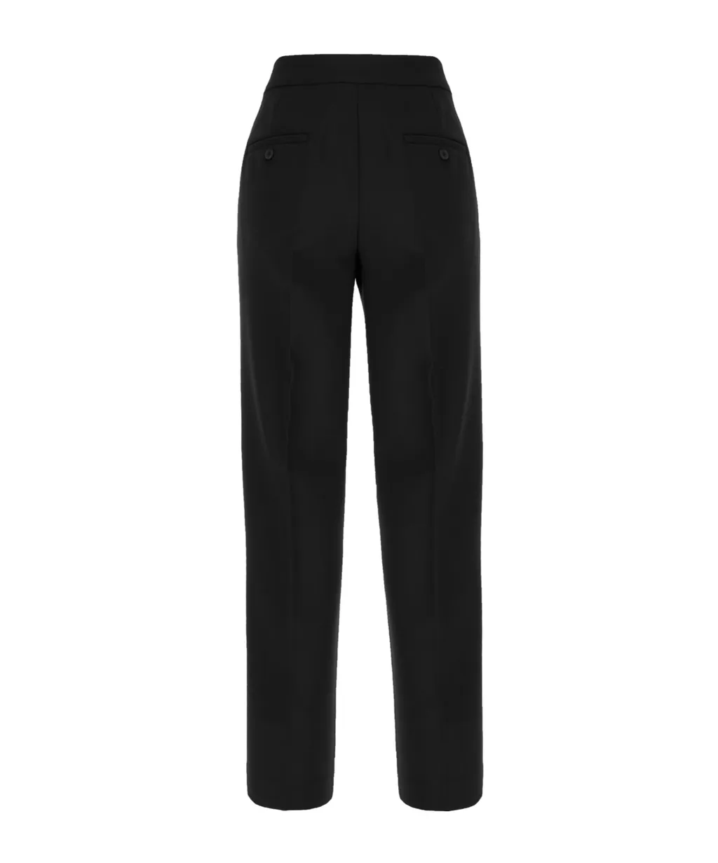 High-Waisted Tailored Trousers