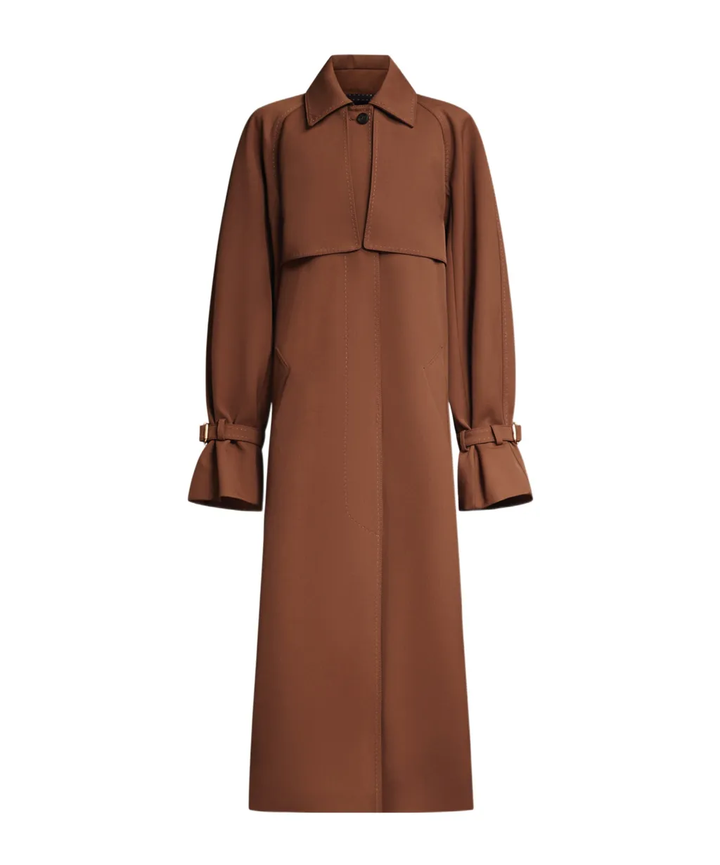 Lapel Long-Sleeved Coat