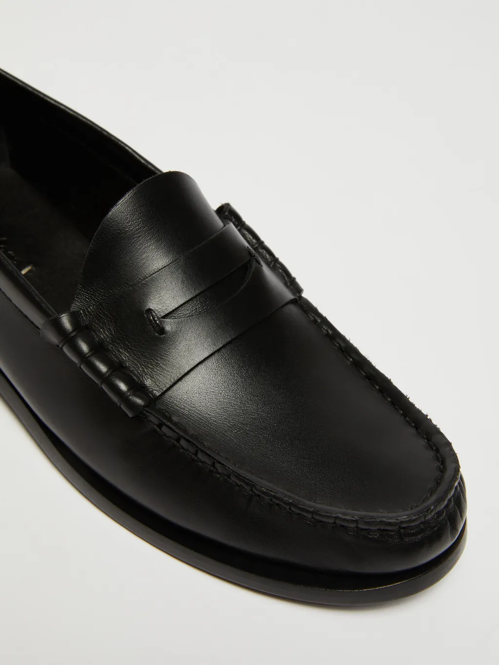 Natural Leather Moccasins