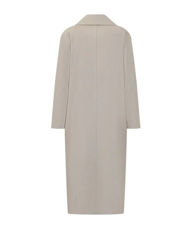 Lapel Long-Sleeved Coat