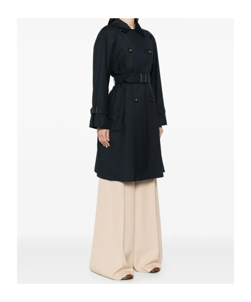 The Cube Belted Trench Coat