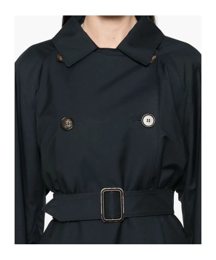 The Cube Belted Trench Coat
