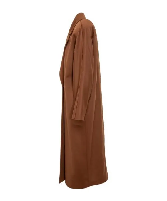 Erice Double-Breasted Long-Sleeved Coat