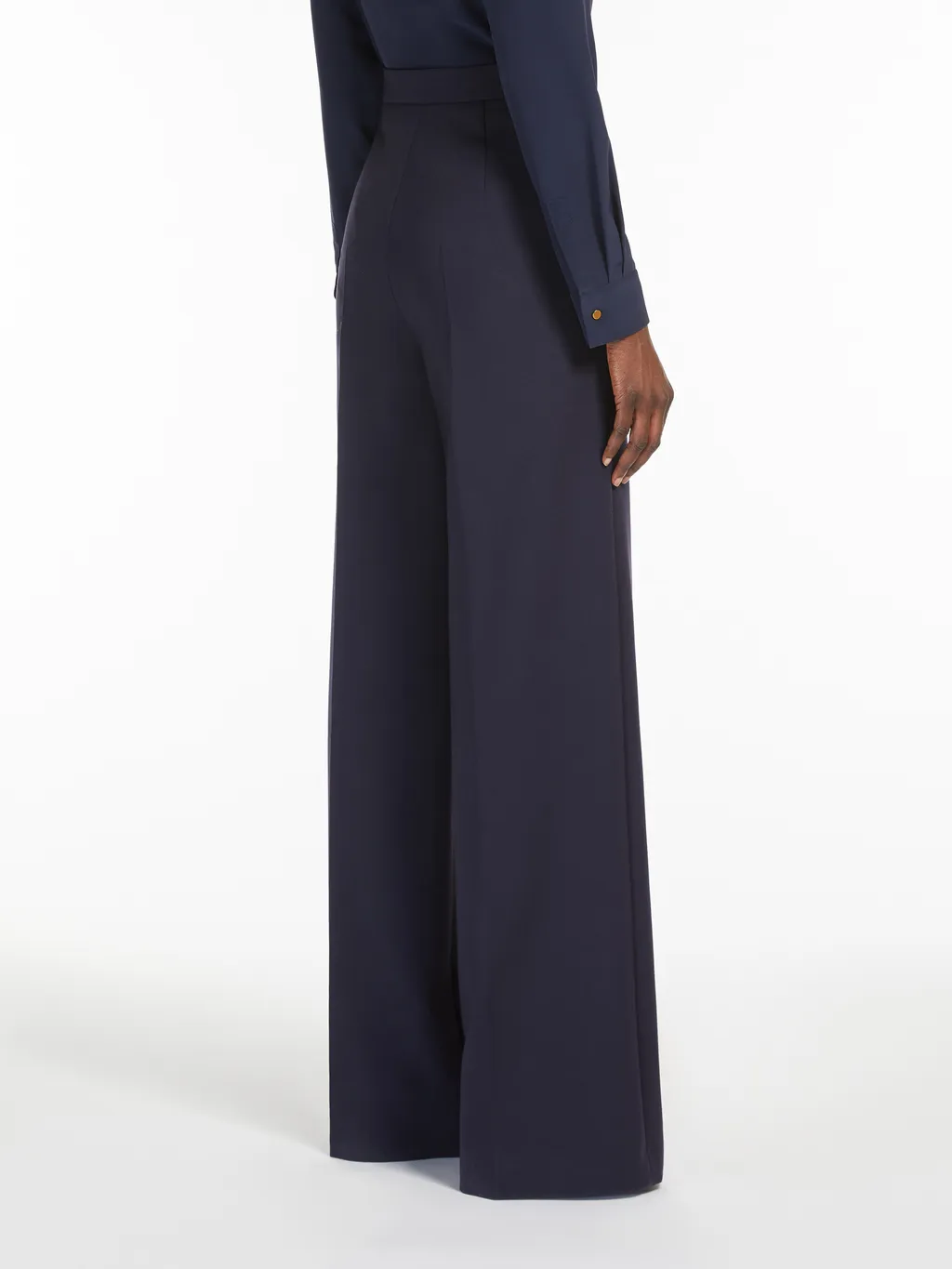 Polonia Pleat Detailed Wide Leg Trousers