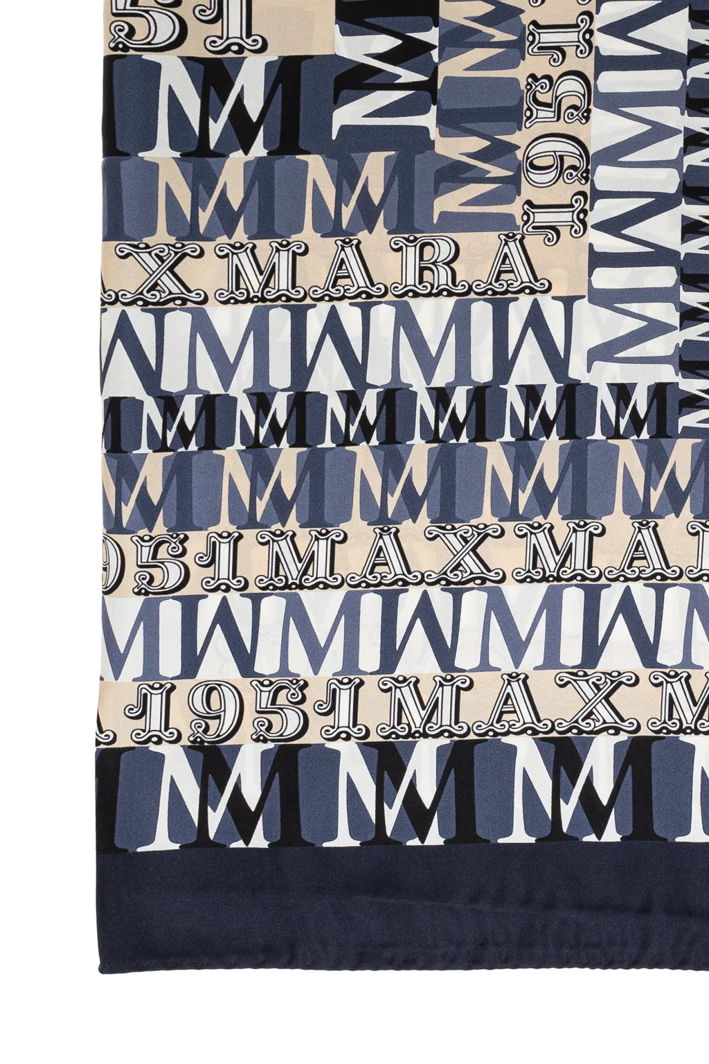 Pattern Silk Scarf