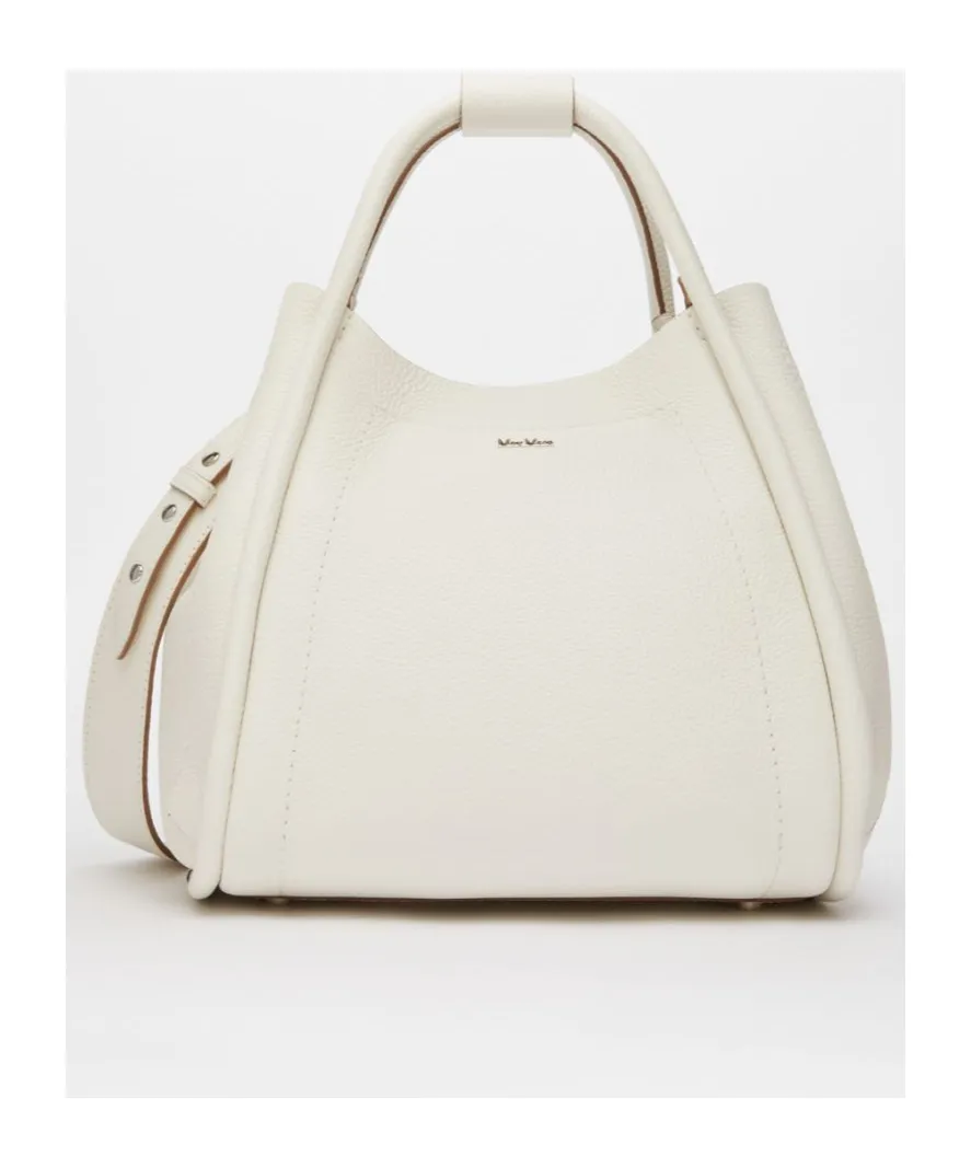 Logo Plaque Top Handle Bag