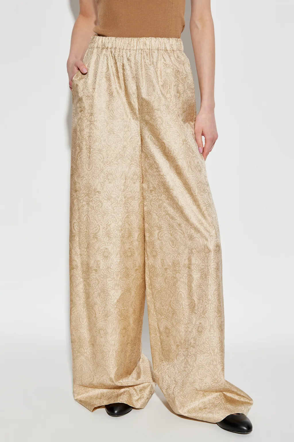 Domizia Wide Leg Trousers