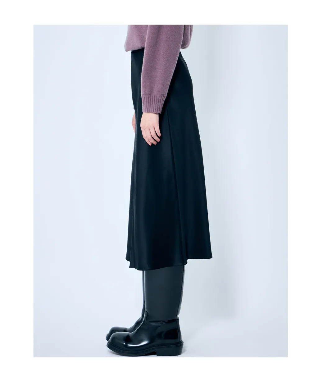 Elastic Waist Skirt