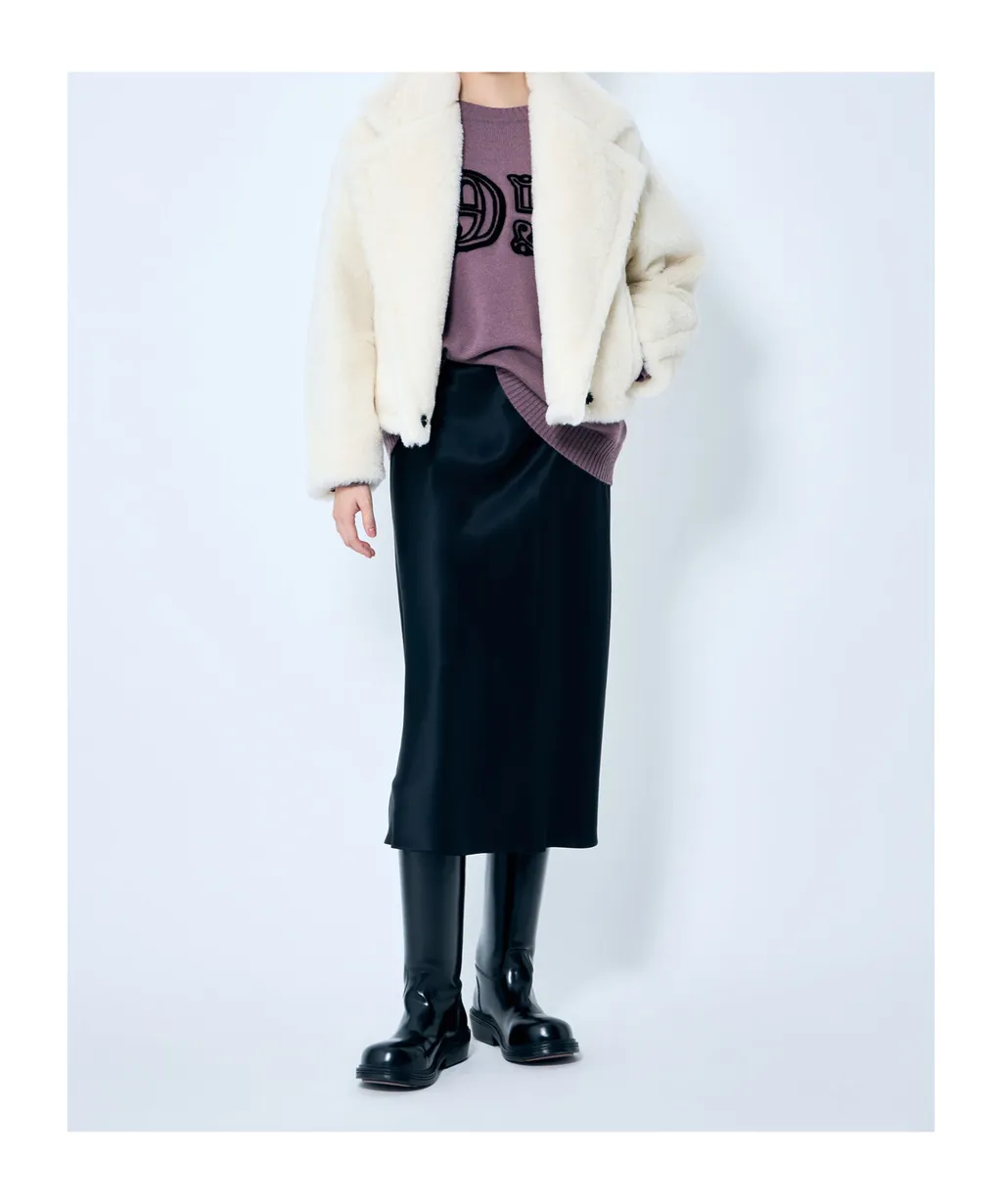 Elastic Waist Skirt