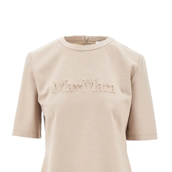 Zip Detailed Crewneck T-Shirt
